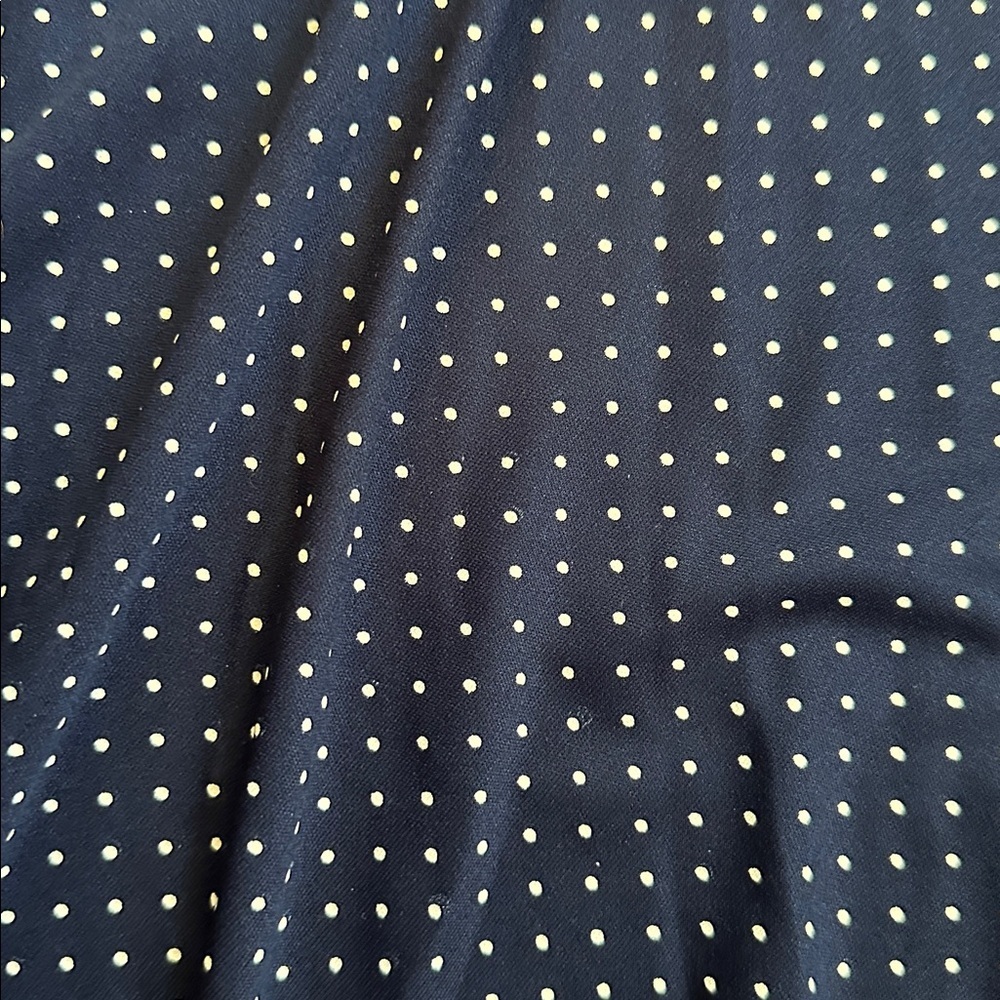 Vintage Navy Blue Polka Dot Dress - Perfect for Spring! - Picture 7 of 9